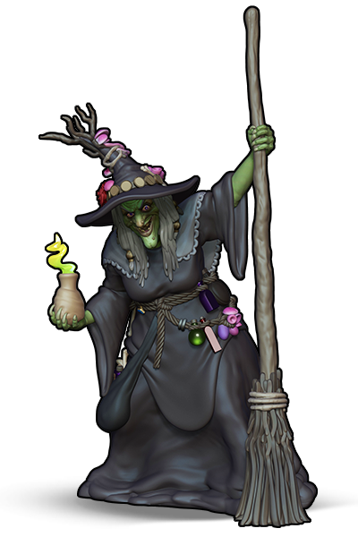 barovianwitch 01 token front a barovianwitch 01 token front a